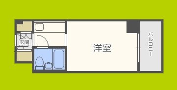ファミールハイツ北大阪5号棟弐番館 間取り