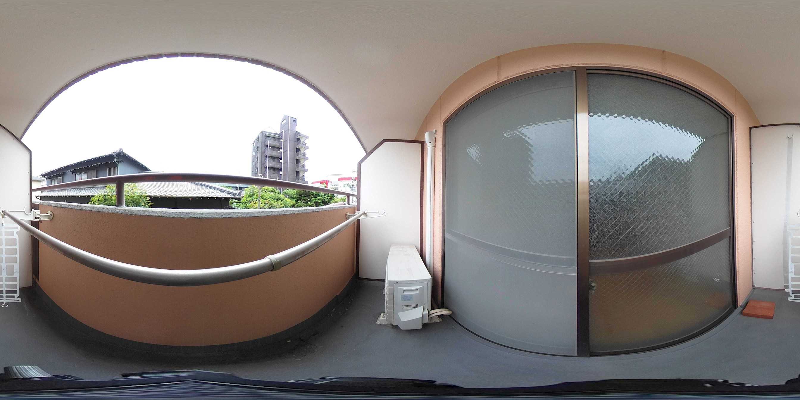 ハイツ篠崎  ベランダ