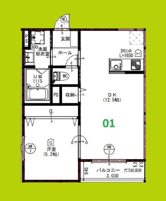 TEKO宮之阪 間取り図