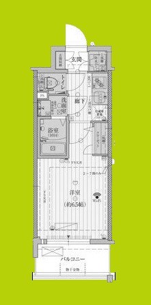 ファーストフィオーレ十三エリオ 間取り図