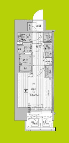 ファーストフィオーレ十三エリオ 間取り図