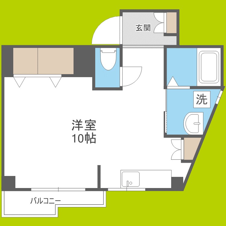 M's　Garden 間取り