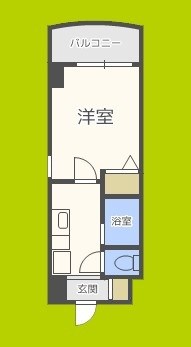 HOPE CITY天神橋 間取り
