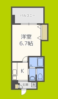 Luxeドーム前Ⅰ 間取り