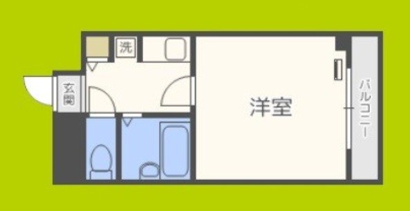 グランヴィ天王寺 間取り