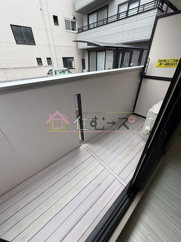 アメニティー東住吉 ベランダ