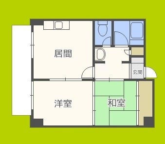 グランドハイツ北 間取り