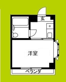 エクラ深江橋 間取り