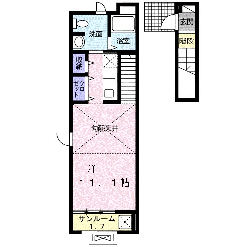 大阪府大阪市東住吉区今林２丁目 間取り