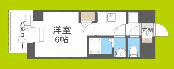 グランカリテ北梅田 間取り