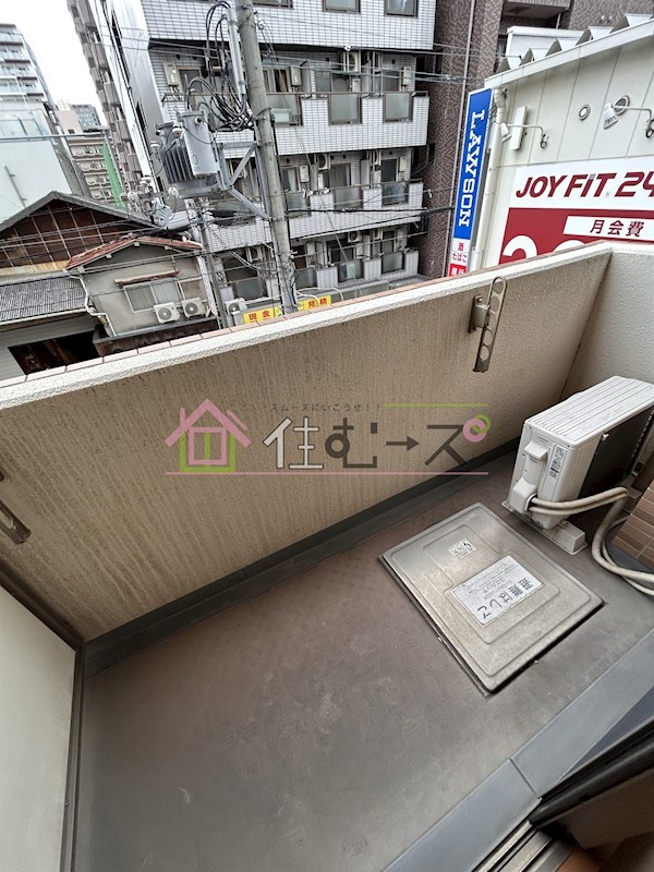 エステムヒルズ新大阪 ベランダ