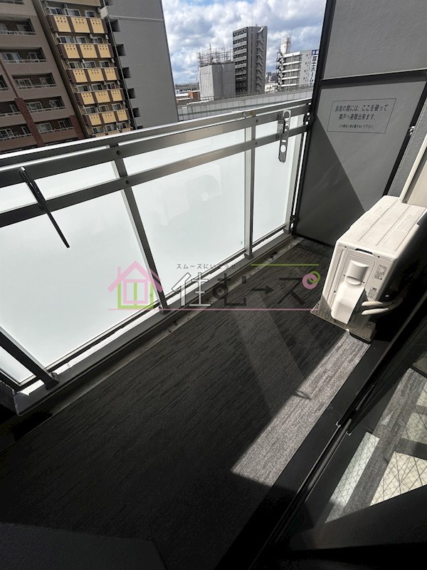 S-RESIDENCE阿波座West ベランダ