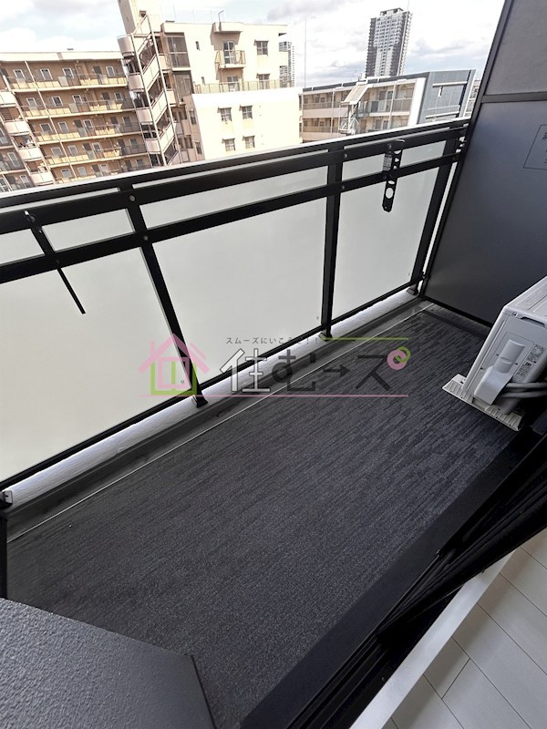 S-RESIDENCE阿波座West ベランダ