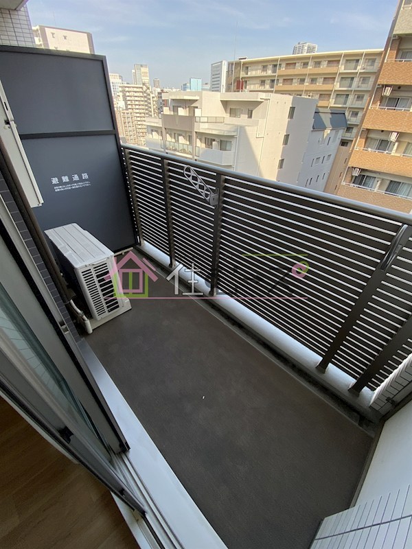 エス・キュート京町堀 ベランダ