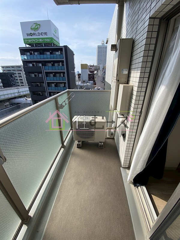 エス・キュート京町堀 ベランダ