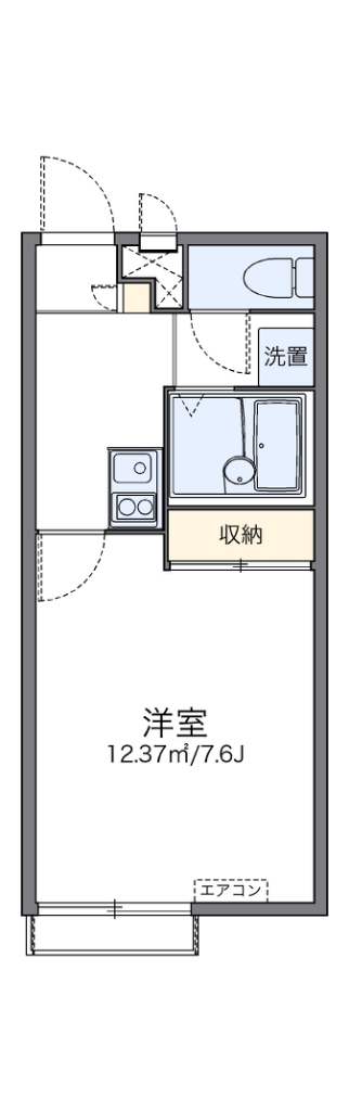 レオパレスやちよ 間取り