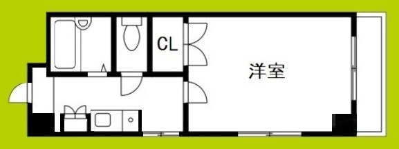 オーシャン新深江 間取り