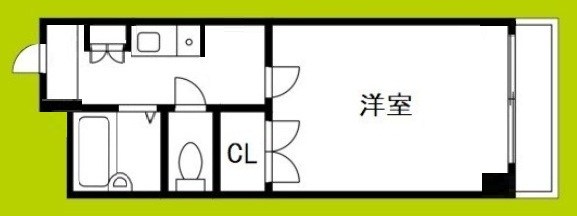 オーシャン新深江 間取り