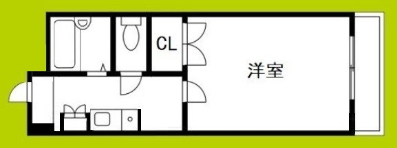 オーシャン新深江 間取り