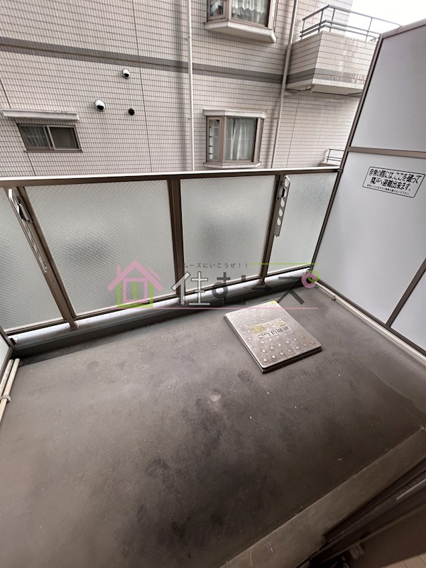 エステムコート梅田・天神橋Ⅱグラシオ ベランダ