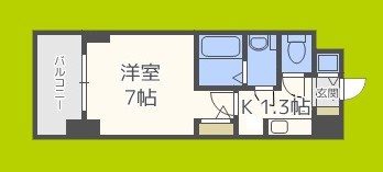 エスライズ難波EAST 間取り