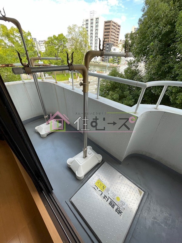 大阪ドームイン長堀 ベランダ