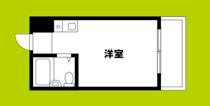 相川有明ハイツ 間取り