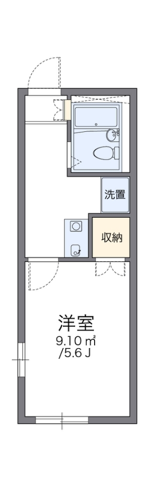 レオパレスノースアベニュー 間取り