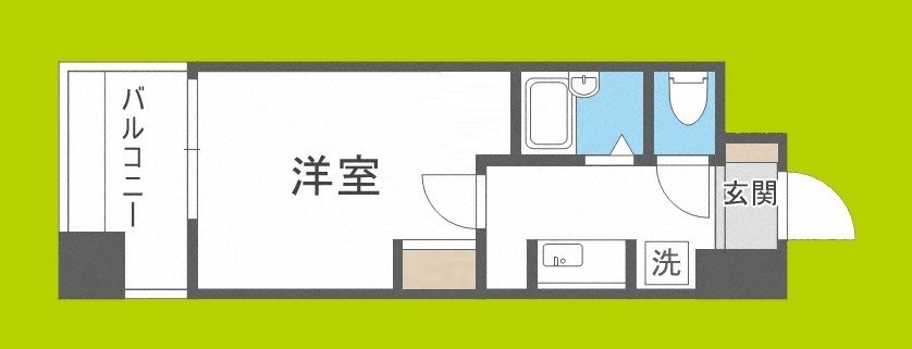 HOPE CITY天神橋 間取り