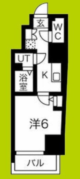 エグゼ阿倍野  間取り