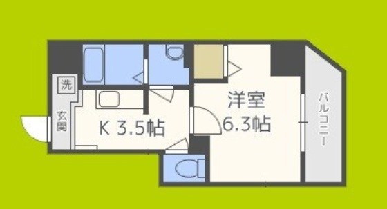 グランパシフィック毛馬 間取り