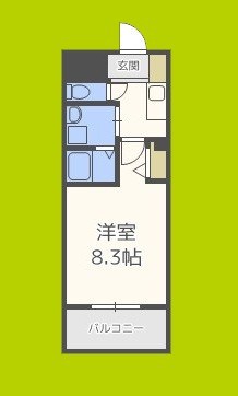 アスリート本町リバーウエスト 間取り