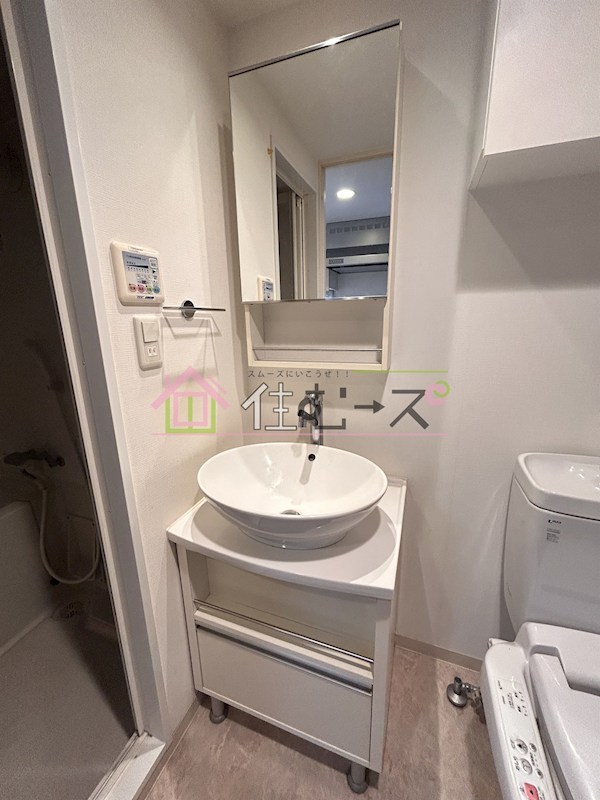 エイペックス南堀江  洗面所
