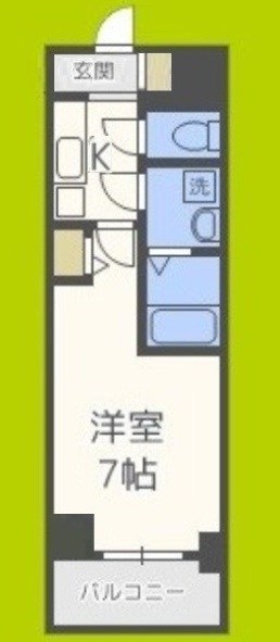 エスリード難波グレイス  間取り