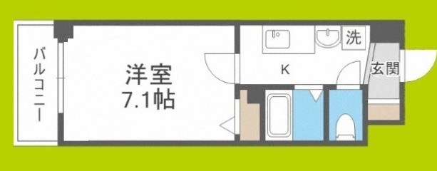 エスリードコート難波ウエスト 間取り