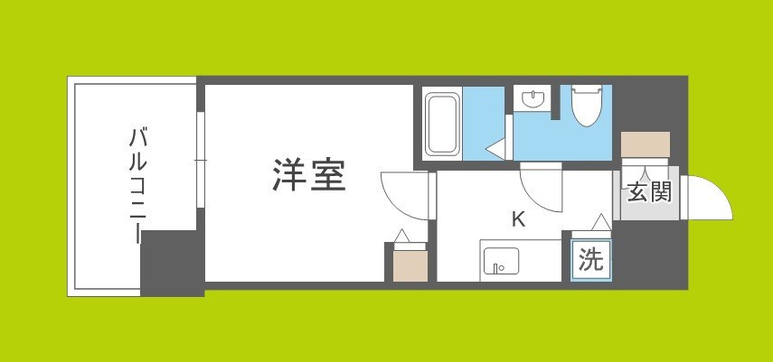 LUMINOUS桜川 間取り
