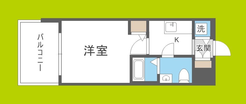 LUMINOUS桜川 間取り