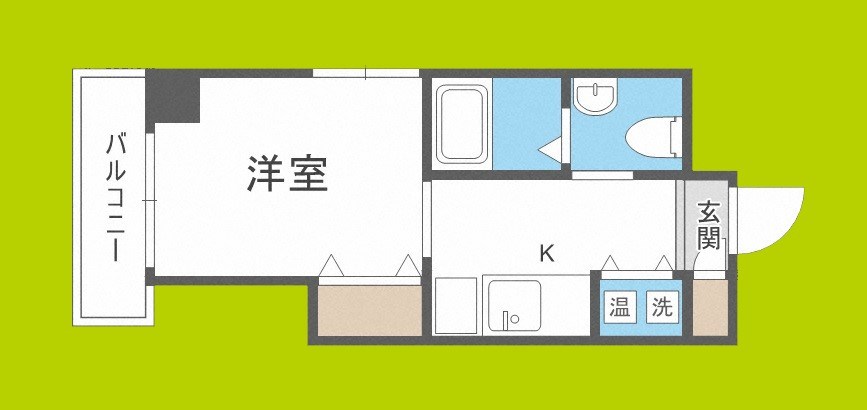 ワイズコート難波ウエスト 間取り