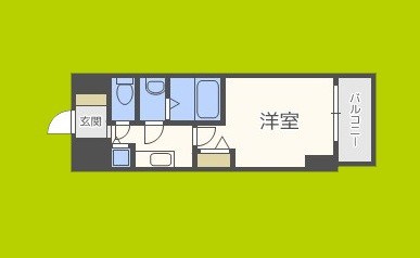 エス・キュート京町堀 間取り