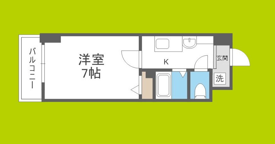 エスリードコート難波ウエスト 間取り