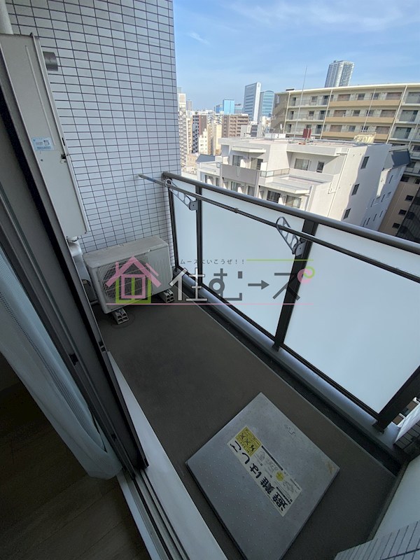 エス・キュート京町堀 ベランダ