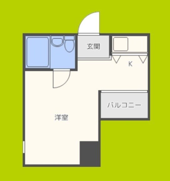 朝日プラザ西道頓堀 間取り
