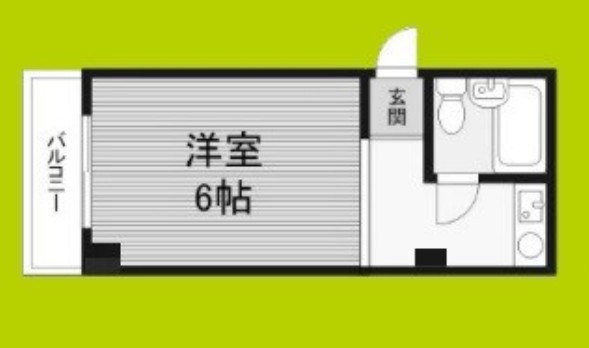 シロハイヌ千代崎 間取り