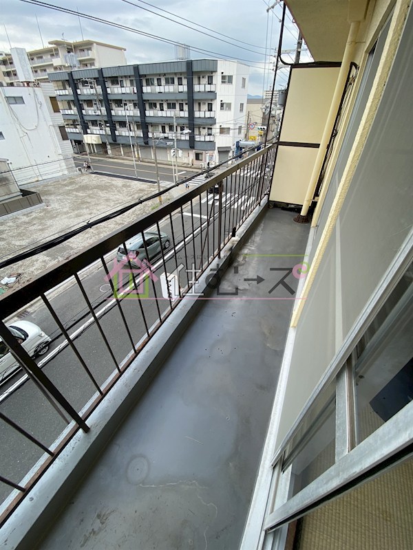 上田マンション ベランダ