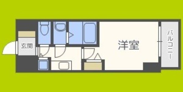 エス・キュート京町堀 間取り