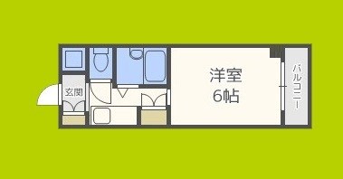インターナショナル玉造 間取り