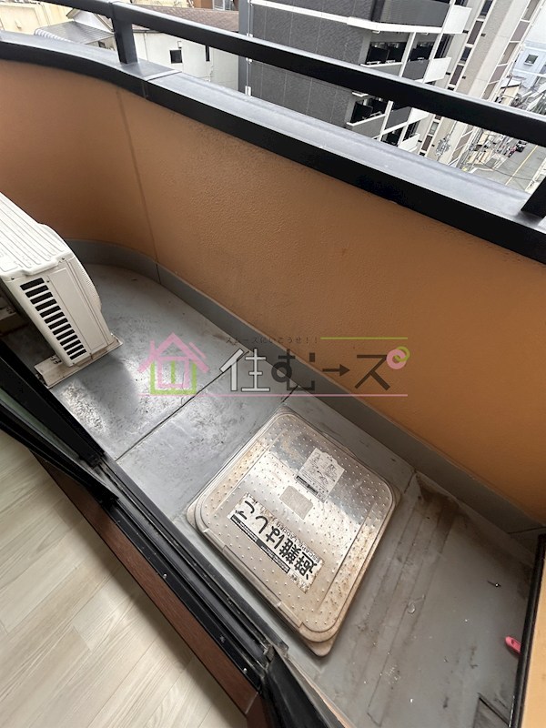 インターナショナル玉造 ベランダ