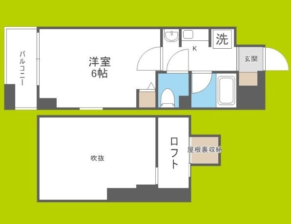 エステムコート大阪城前OBPリバーフロント 間取り
