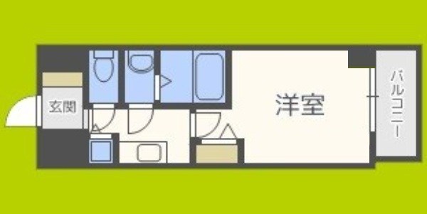 エス・キュート京町堀 間取り