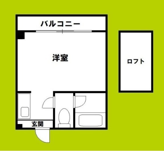 シルクロード勝山Ⅱ 間取り